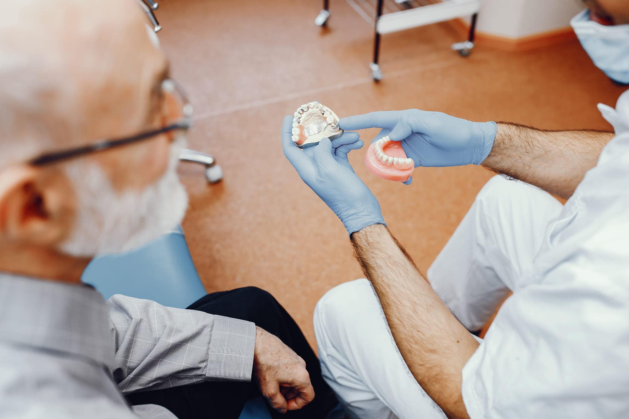 Dentures fitted at The Dental Lounge in Windsor, Ontario