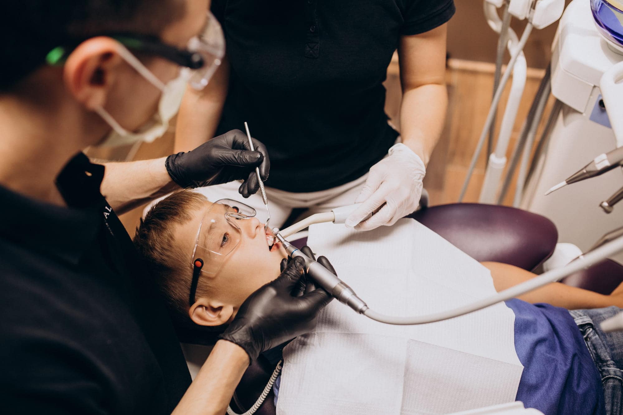 Children's dentistry appointment at The Dental Lounge in Windsor, Ontario