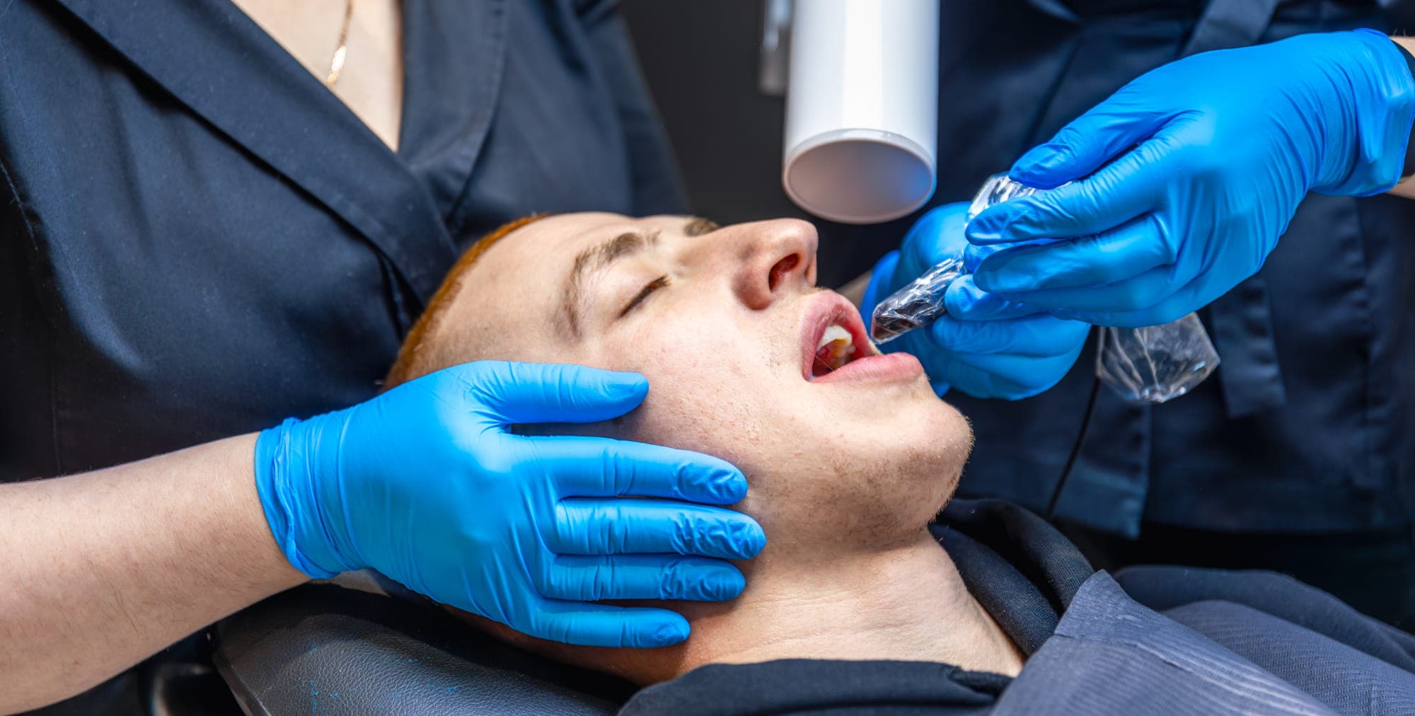Tooth extraction appointment at The Dental Lounge in Windsor, Ontario